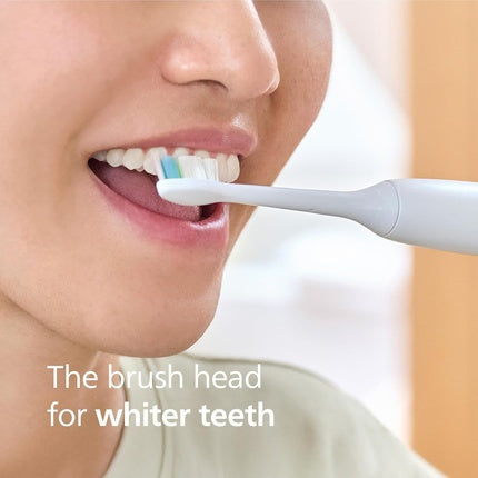 Capete de periuță electrică Philips Sonicare W2 Optimal White, 3 buc, alb și verde