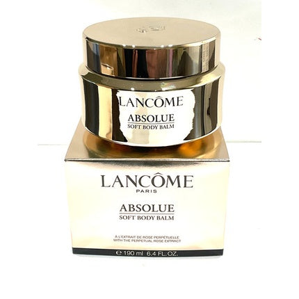 Lotion de corp Lancôme Absolue Soft Body Balm cu extract de trandafir, capac auriu
