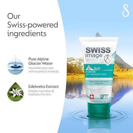Crema hidratantă pentru față și mâini, Swiss Image, 75 g