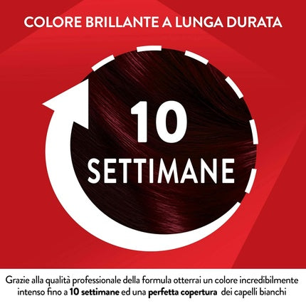 Vopsea păr, Schwarzkopf, Brillance, negru-roșu, 100g