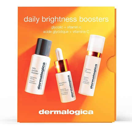 Kit îngrijire facială, Dermalogica, Daily Brightness Boosters, anti-îmbătrânire