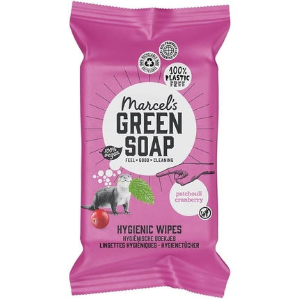 Șervețele igienice Marcel's Green Soap, Patchouli și merișor, roz