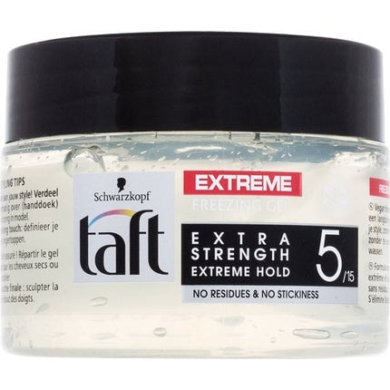 Gel de păr Schwarzkopf Taft Extreme Freezing, 250ml, transparent