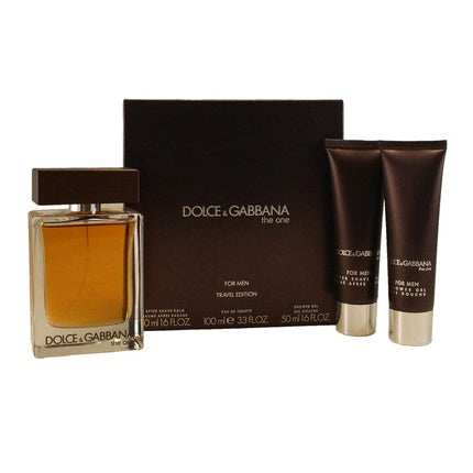 Set Parfum Dolce & Gabbana The One for Men, 3 Piese (Eau de Parfum 100ml + Body Lotion 50ml + Shower Gel 50ml)