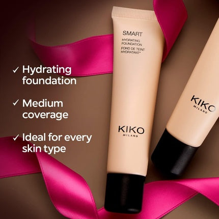 Fond de ten, Kiko Milano, Smart Hydrating, bej