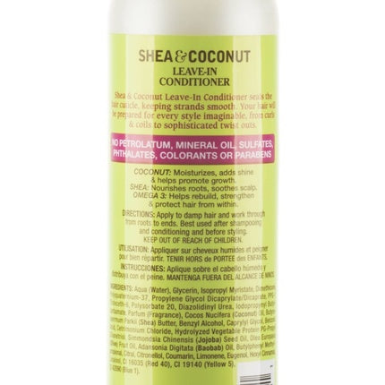 Condițor Leave-In Sofn'free Gro Healthy Shea și Coconut, 848 g