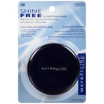 Pudră liberă Maybelline Shine Free Oil Control, 20ml, Medium