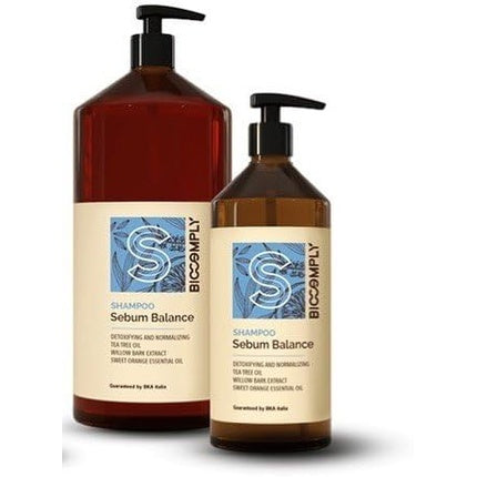 Șampon Biocomply Sebum Balance 500ml, transparent, sticlă