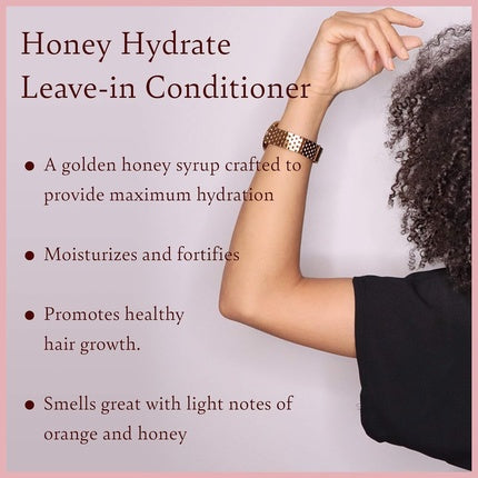 Condițor Leave-in Camille Rose Naturals Honey Hydrate, 271g