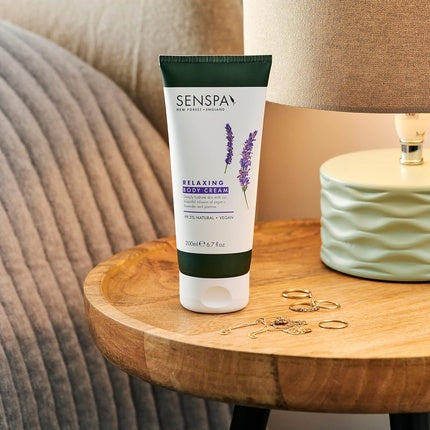 Crema de corp Senspa Relaxing Lavandă, 200ml