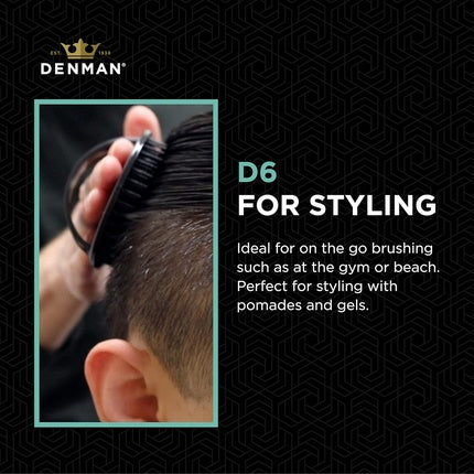 Perie Denman Shower Brush pentru detangling și masaj scalp