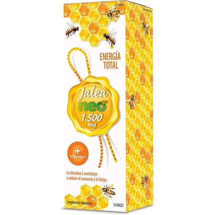 Supliment Nutritiv NEO Jalea 1500 mg, albine, 14 fiole