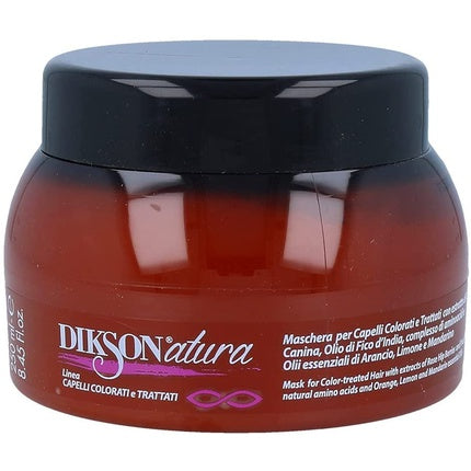 Masca pentru păr colorat, Dikson Natura, 250 ml, ambalaj maro