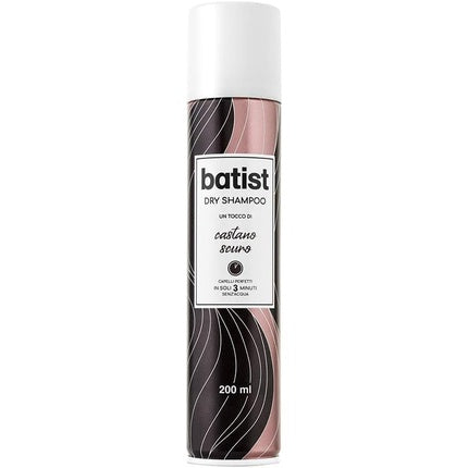Șampon uscat, Batist, păr vopsit, maro închis, 200ml