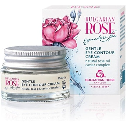 Crema pentru Ochi cu Unt de Shea și Q10 - Rose Signature Spa, 15 ml