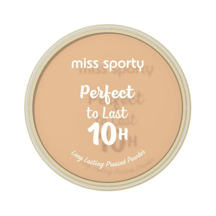 Pudră Compactă Miss Sporty Perfect To Last 10h, culoare Light, 9g