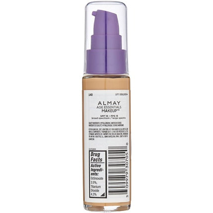 Fond de ten Almay Age Essentials Makeup Light/Medium Warm, Hypoalergen