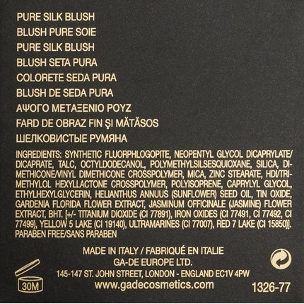 Blush, Ga-De, Idyllic Pure Silk, roz ceai