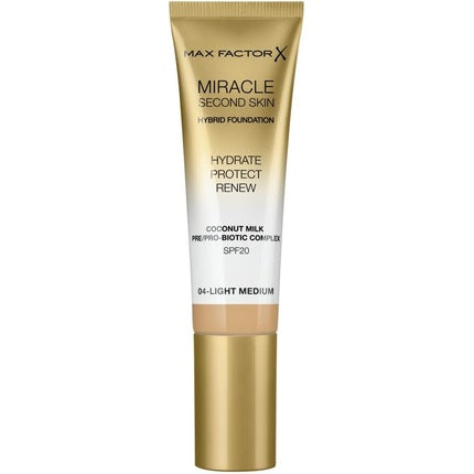 Fond de ten, Max Factor, Miracle Second Skin, Light Medium