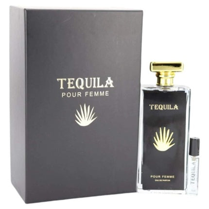 Set cadou parfum Tequila Pour Femme Noir, 3.3oz și 0.17oz