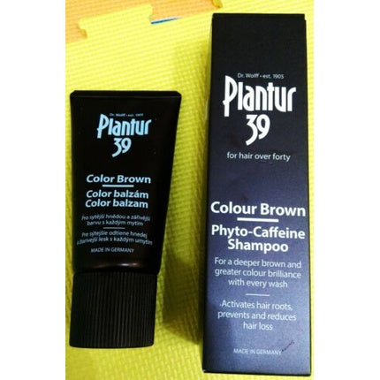 Șampon și Balsam Plantur 39, Culoare maro, Phyto-Cafeină