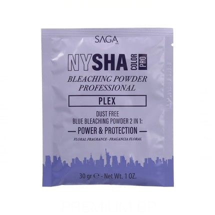 Pudră decolorantă Saga Nysha Bleaching Powder Blue Plex 30g