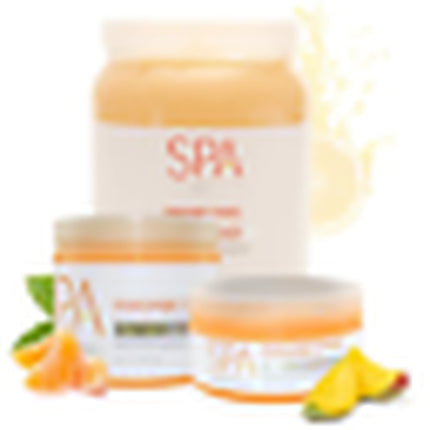 Cremă Masaj, Queen Nails, Mandarină și Mango, 16oz