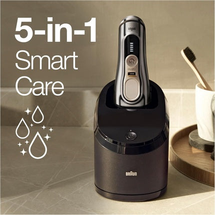 Aparat de ras electric, Braun, Series 9 Pro, crom