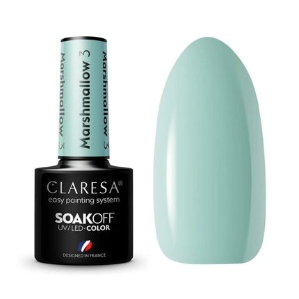 Lac de unghii UV, Claresa, Marshmallow, 5ml