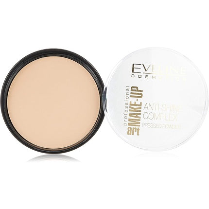 Pudră Compactă, Eveline Cosmetics, Anti-Shine, Bej