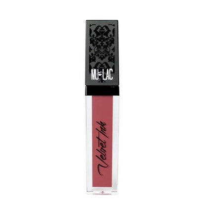 Mulac Velvet Ink Matte Liquid Lipstick 07 Fancy, Mulac Cosmetics, lichid mat, culoare roșu coral