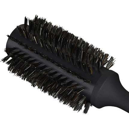 Perie Radială pentru Păr Ghd Natural Bristle, Culoare Neagră, Dimensiunea 2