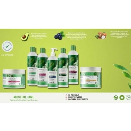 Gel păr, Moistful Curl, 255g, model Naturally Crafted