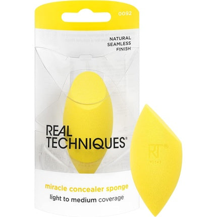 Burete Machiaj Elongat, Real Techniques, Galben, Fără Latex