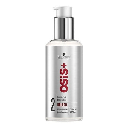 Cremă de styling Osis+ Upload pentru volum și control mediu, 200ml