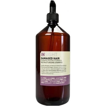Șampon restructurant, Insight, păr deteriorat, 900ml