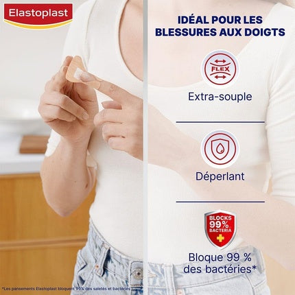 Elastoplast Special Hand Dressing, Bandaje, Set 17 buc (4x120mm, 8x72mm, 2x22mm, 2x50mm), Hârtie adezivă
