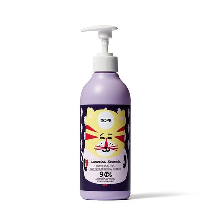 Gel de duș copii, Yope, afine și lavandă, 400ml