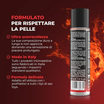 Lubrifiant Intim Luxuria Feel, efect încălzire, 60ml