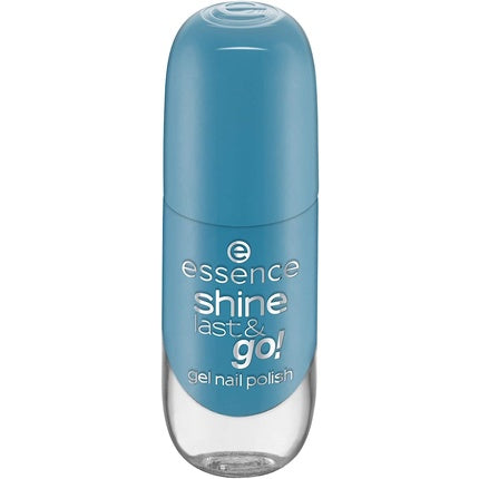Lac de unghii gel Essence Shine Last & Go! No. 77 Deep Sea Baby Blue, 8ml