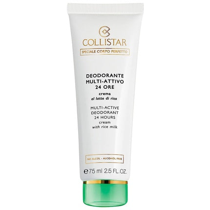 Deodorant Cremă Collistar Multiactive 24 Ore cu lapte de orez 75ml