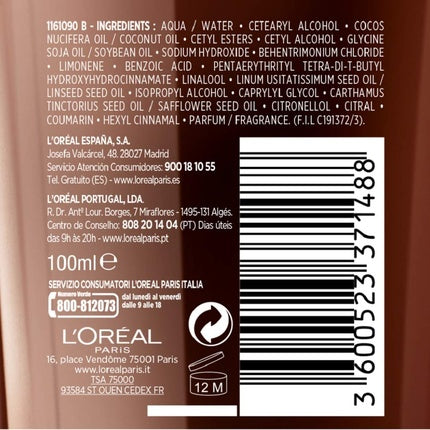 Pomadă de păr L'Oreal Paris Botanicals Nourishing Infusion pentru păr uscat, 250ml