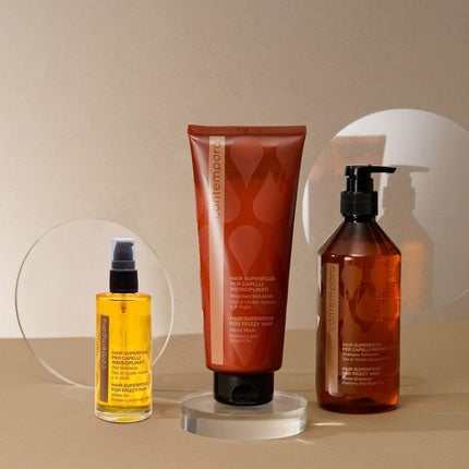Șampon Contempora Hair Superfood Frizzy 500ml, maro