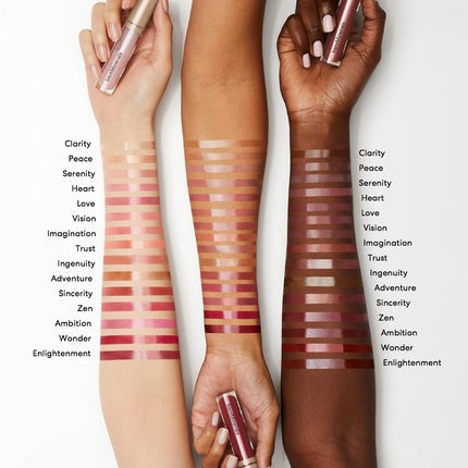BareMinerals Mineralist Lip Gloss-Balm, Hybrid Sheer, Culoare Plum