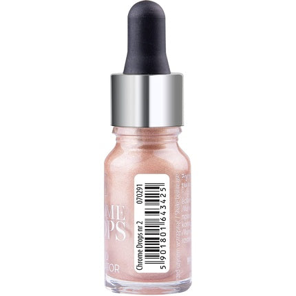 Iluminator lichid, Wibo, Liquid Chrome Drops, argintiu