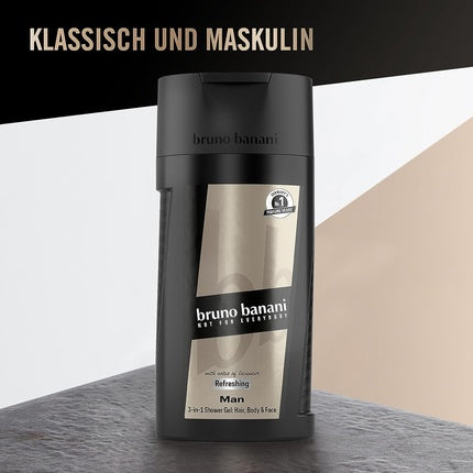 Gel de Duș, Bruno Banani, Man, negru 250ml