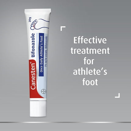 Crema Picior Atletic, Canesten, Bifonazole, 20g, alb