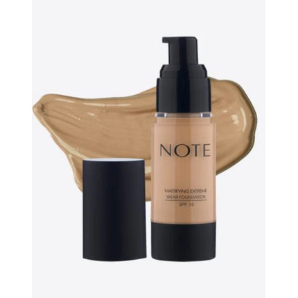 Fond de ten, Note Cosmetics, Extreme Wear, maro deschis, 35ml