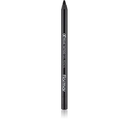 Gel eyeliner Flormar Extreme Tattoo Gel Pencil, negru