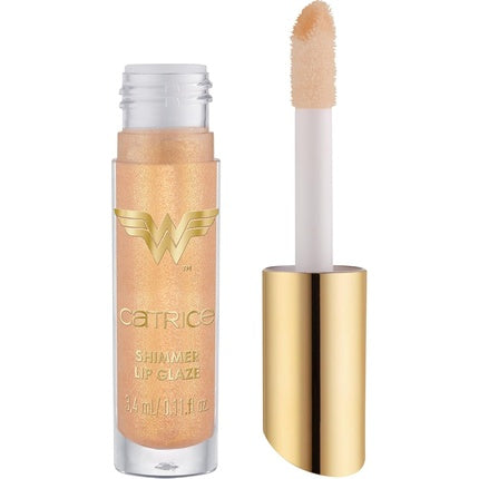 Luciu de buze Catrice Wonder Woman Shimmer Lip Glaze No. 010 Nude with Oils, 3.4 ml